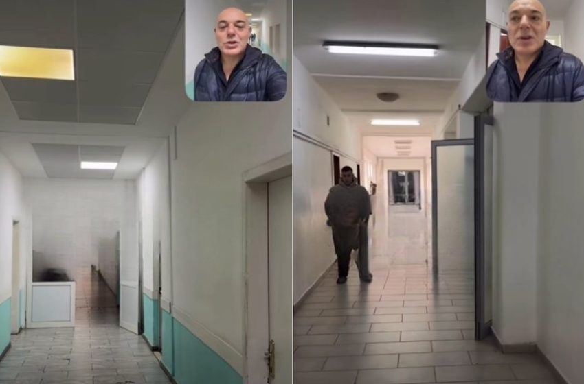  Blendi Fevziu shkon te “Kardiologjia” e QSUT: Doktorët janë fantastikë, por kushtet të tmerrshme! Shikoni, ka vetëm 1 banjo për 40 dhoma pacientësh