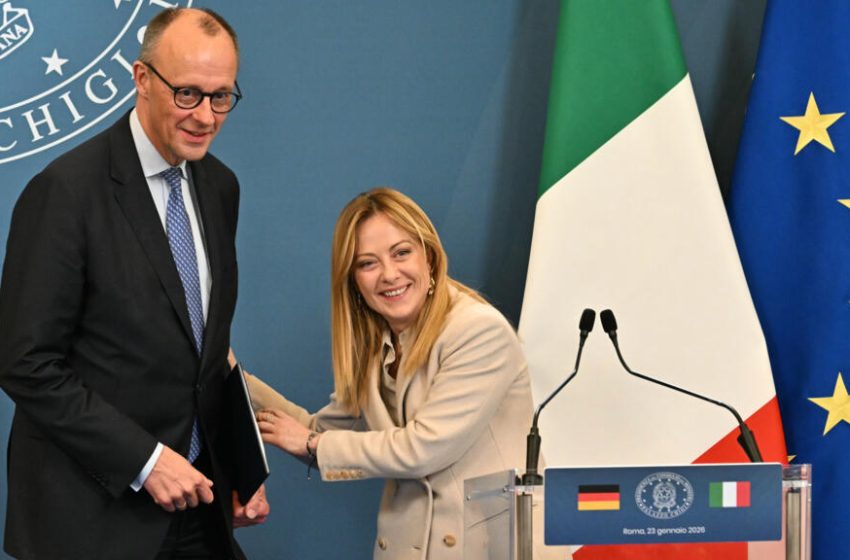  “Merzoni”, dyshja e re e fuqishme e Evropës!