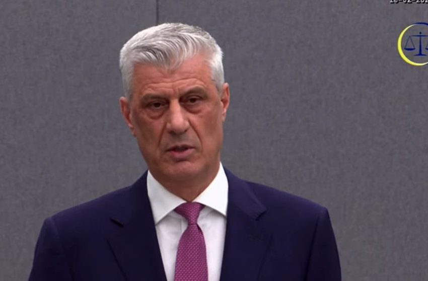  Hashim Thaçi në Hagë: U ktheva në Kosovë se po shfarosej familja dhe populli im. Jam krenar dhe nuk bëhem pishman