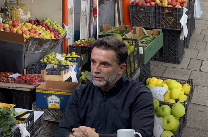  Erion Braçe revoltohet nga çmimet: Ka vajtur patëllxhani 320 lekë. S’të japin as faturë