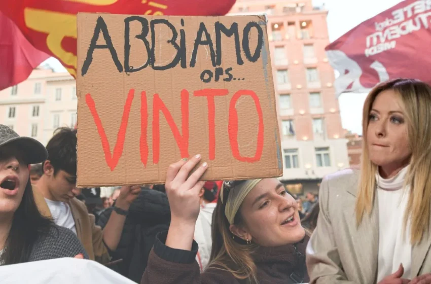  Gjenerata Z, shumica që fundosi Melonin në Itali