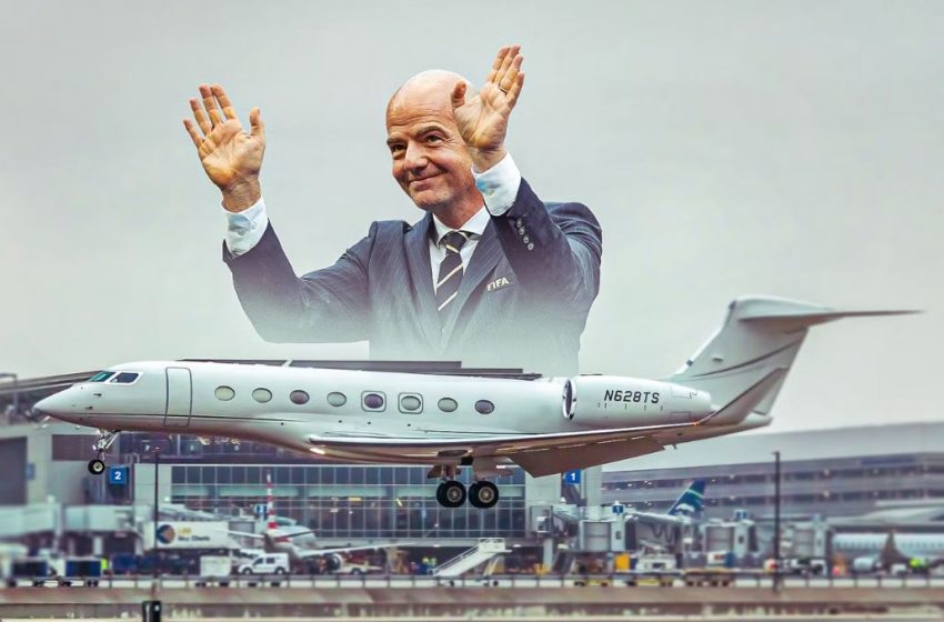  Kur presidenti i FIFA-s u bë ‘mbreti i qiellit’ – Fluturimet luksoze të Infantinos ndezin debat global